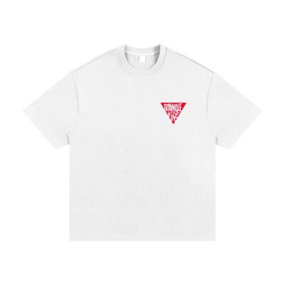 TRIANGLE OF FIRE - Heavyweight Cotton T-Shirt