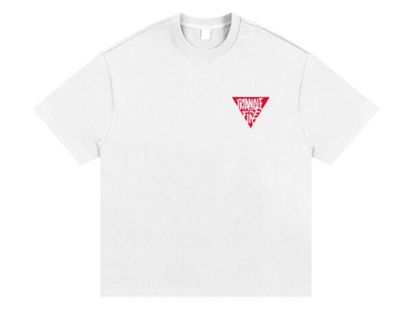 TRIANGLE OF FIRE - Heavyweight Cotton T-Shirt