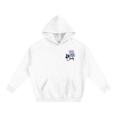 IMMIGRANT SIBLINGS - Oversize Fleeced Hoodie