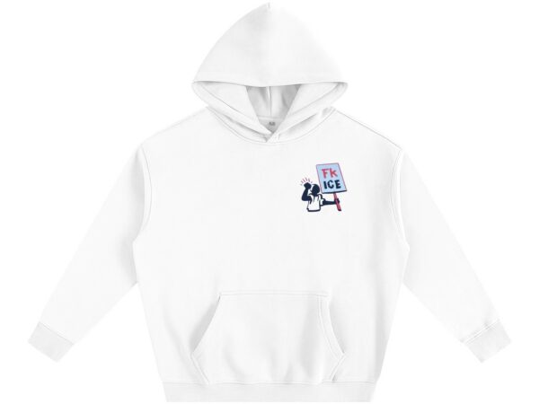 IMMIGRANT SIBLINGS - Oversize Fleeced Hoodie