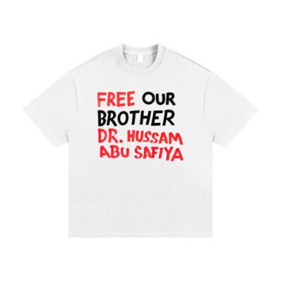 FREE DR. ABU SAFIYA - Heavyweight Cotton T-Shirt