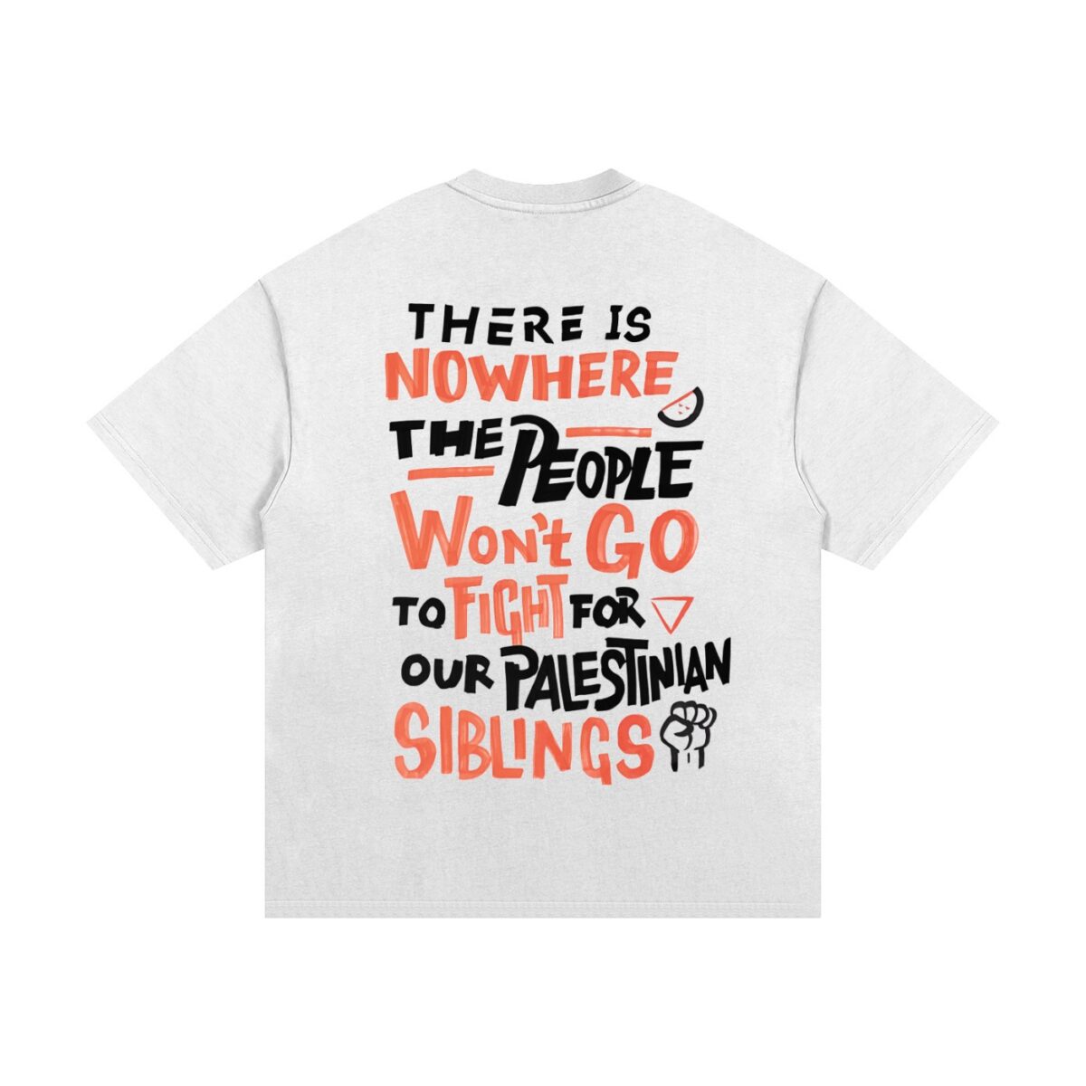 PALESTINIAN SIBLINGS - Heavyweight Cotton T-Shirt