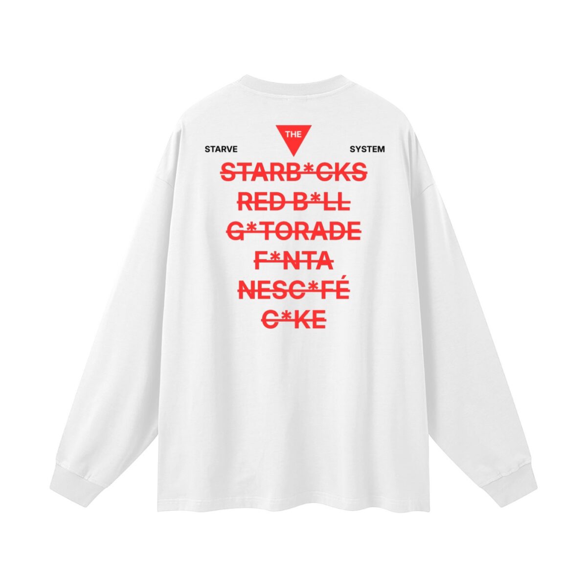 GENOCIDE BEVERAGE BOYCOTT - Long Sleeve T-Shirt