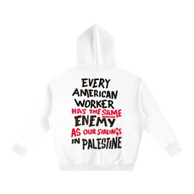 SAME ENEMY - Oversize Fleeced Hoodie