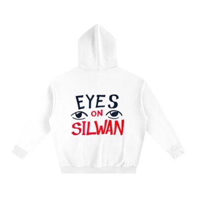 EYES ON SILWAN - Oversize Fleeced Hoodie