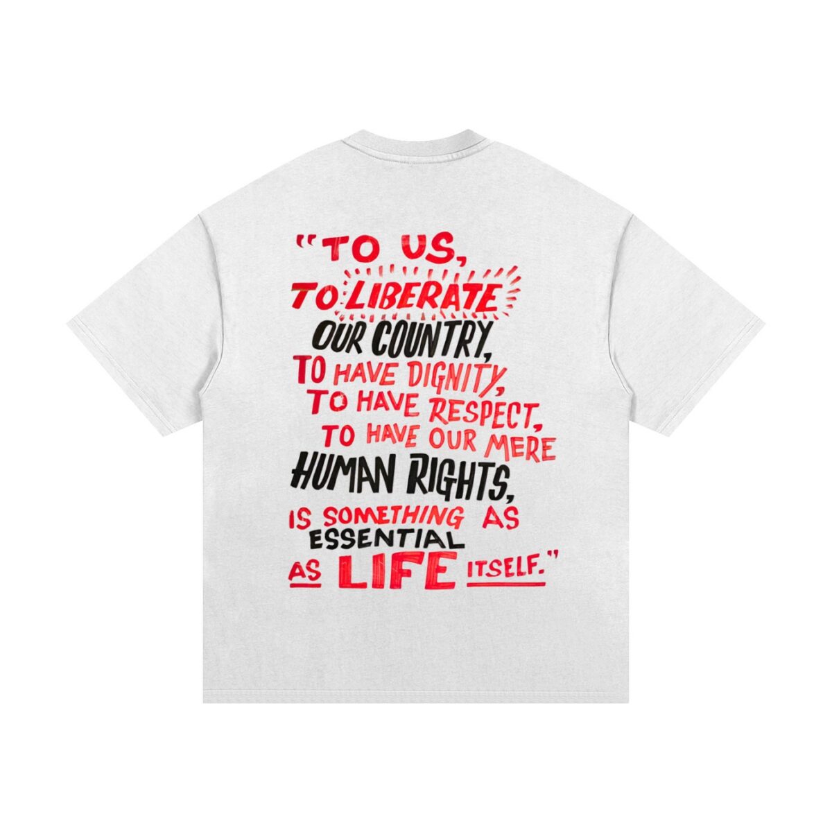 LIFE ITSELF - Heavyweight Cotton T-Shirt