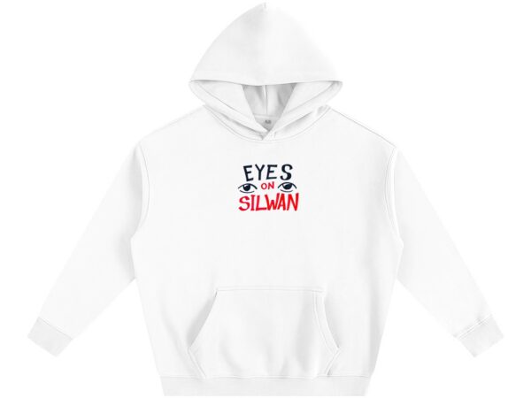 EYES ON SILWAN - Oversize Fleeced Hoodie