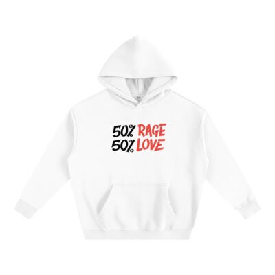 50/50 - Oversize Fleeced Hoodie