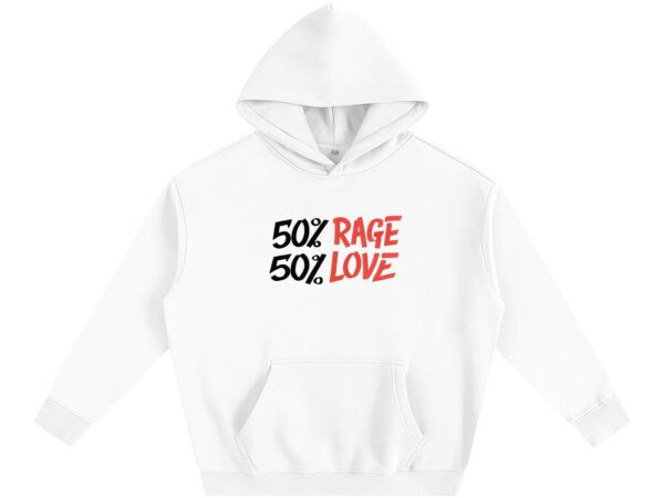 50/50 - Oversize Fleeced Hoodie