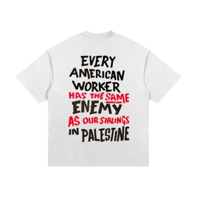SAME ENEMY - Heavyweight Cotton T-Shirt